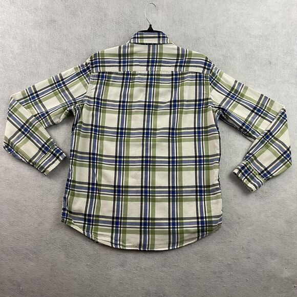 American Eagle Outfitters Button Up Shirt Mens Size Medium Plaid Athletic Fit - Picture 4 of 12